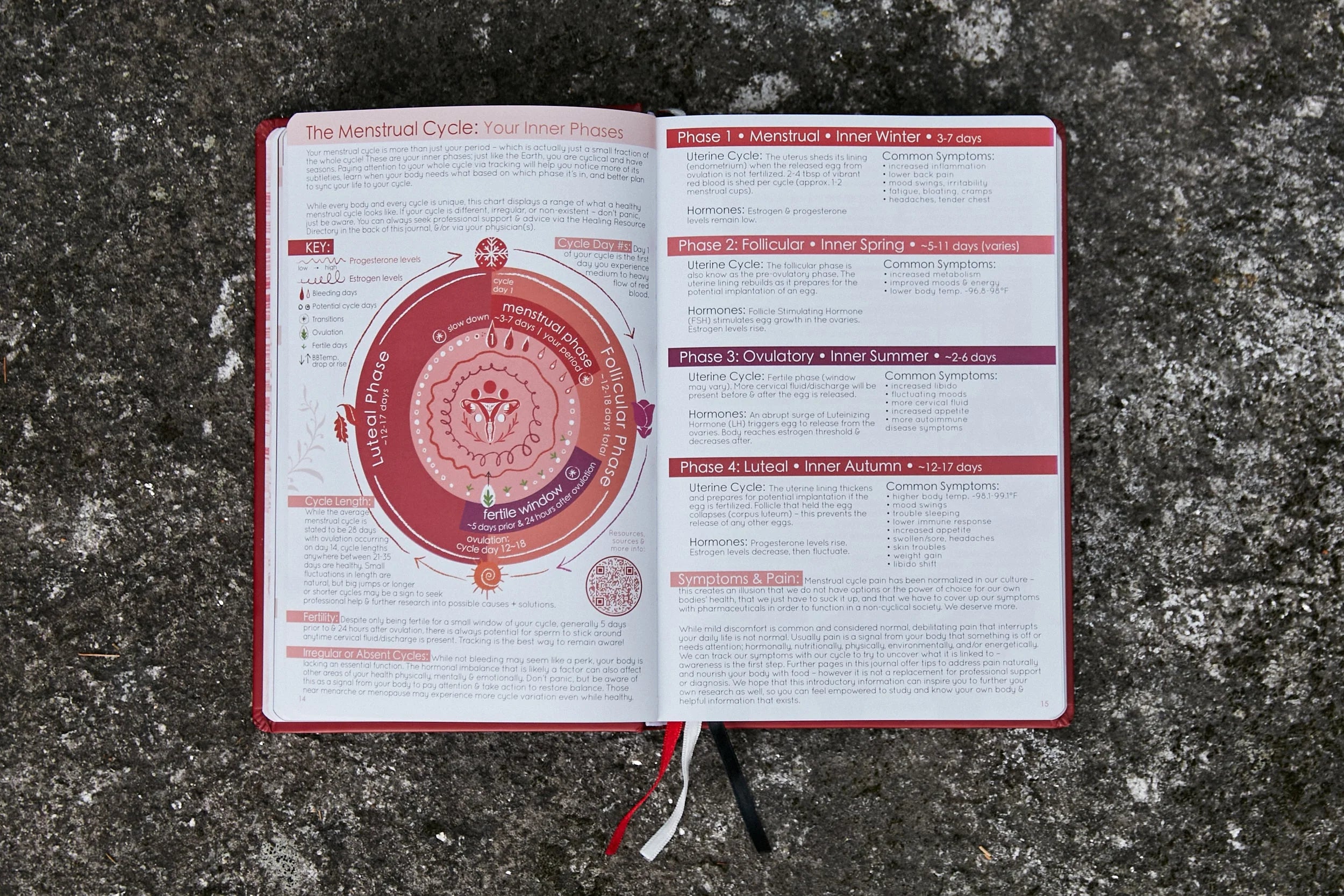 Cycles Journal® 2025: a Lunar Guide to Wholistic Cycle Awareness